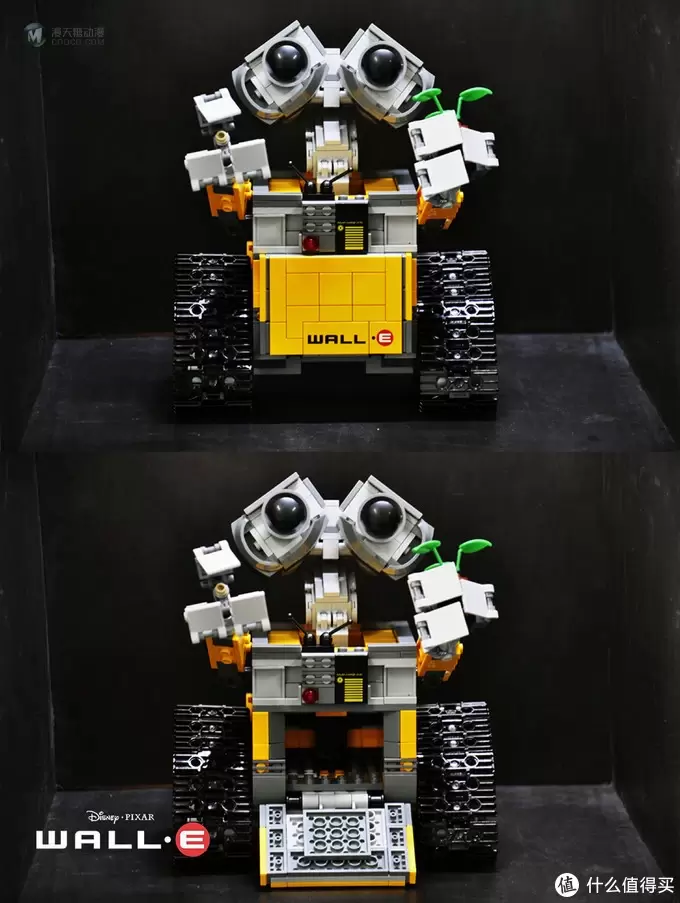 无论风雨，只愿为你（EVA）守护：LEGO 乐高 21303 WALL·E 组装试玩