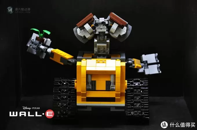 无论风雨，只愿为你（EVA）守护：LEGO 乐高 21303 WALL·E 组装试玩