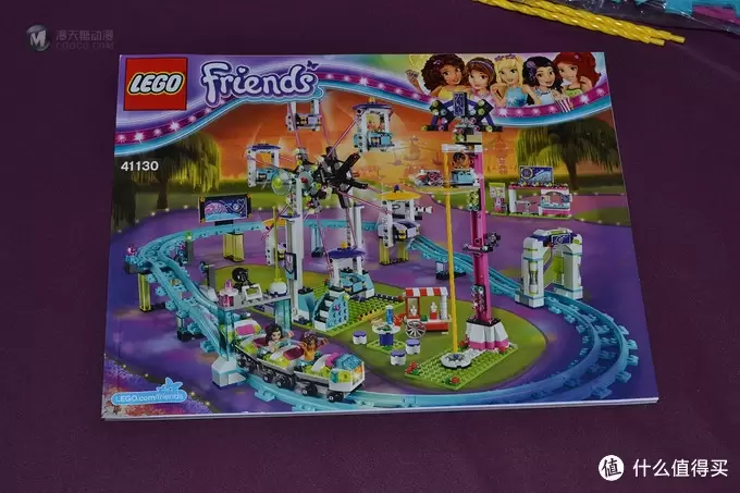 LEGO 乐高 Friends 好朋友的游乐场 篇二：#本站首晒#期盼已久的41130过山车摩天轮降落塔