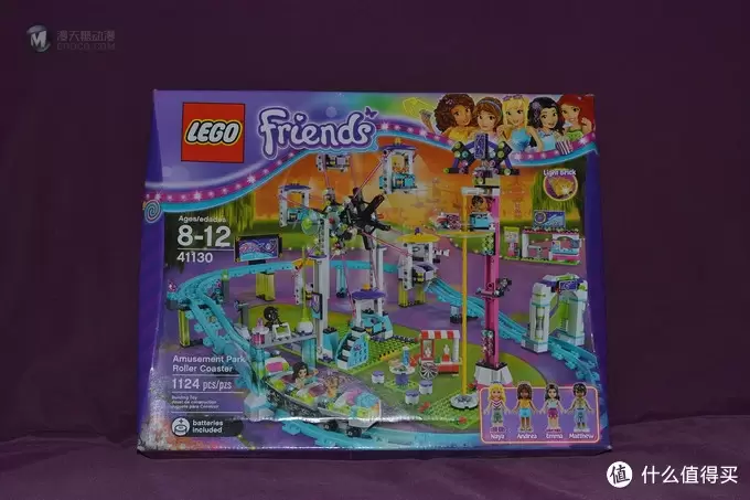 LEGO 乐高 Friends 好朋友的游乐场 篇二：#本站首晒#期盼已久的41130过山车摩天轮降落塔