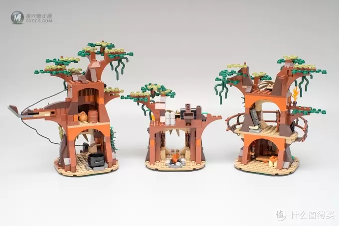 小熊领地探秘：LEGO 乐高 10236 Ewok Village 伊沃克村 熊村 简评