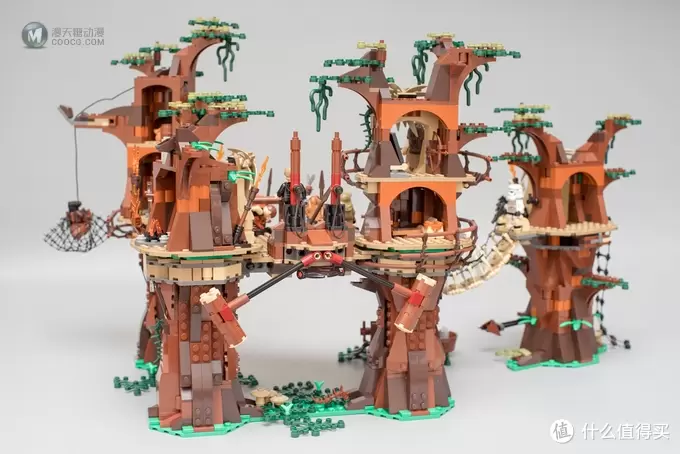 小熊领地探秘：LEGO 乐高 10236 Ewok Village 伊沃克村 熊村 简评