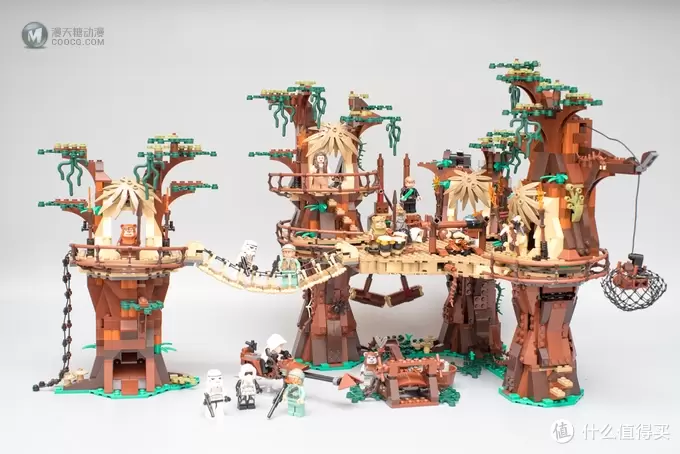 小熊领地探秘：LEGO 乐高 10236 Ewok Village 伊沃克村 熊村 简评