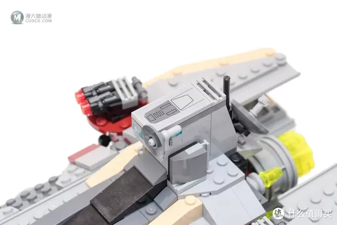 #本站首晒#不完美但有诚意：LEGO 乐高 75158  Rebel Combat Frigate 义军战斗护卫舰 评测