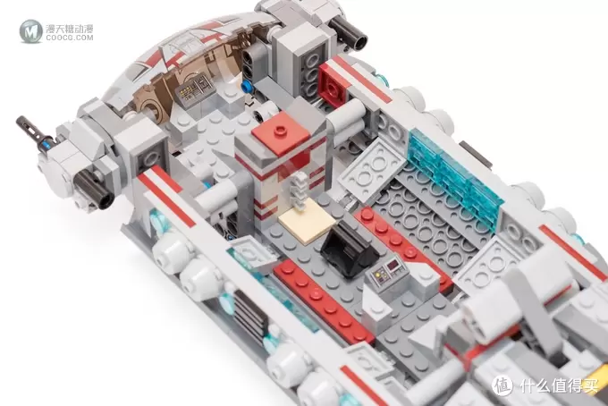 #本站首晒#不完美但有诚意：LEGO 乐高 75158  Rebel Combat Frigate 义军战斗护卫舰 评测