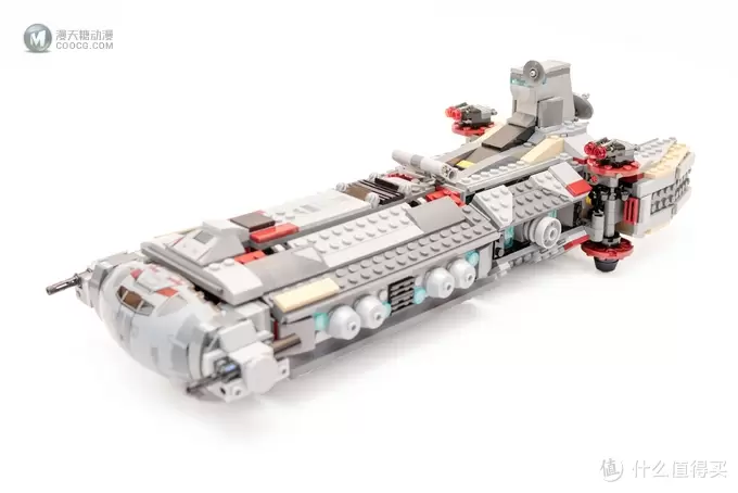 #本站首晒#不完美但有诚意：LEGO 乐高 75158  Rebel Combat Frigate 义军战斗护卫舰 评测