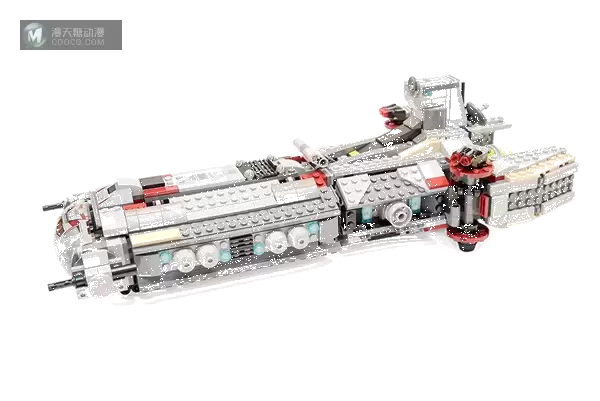 #本站首晒#不完美但有诚意：LEGO 乐高 75158  Rebel Combat Frigate 义军战斗护卫舰 评测