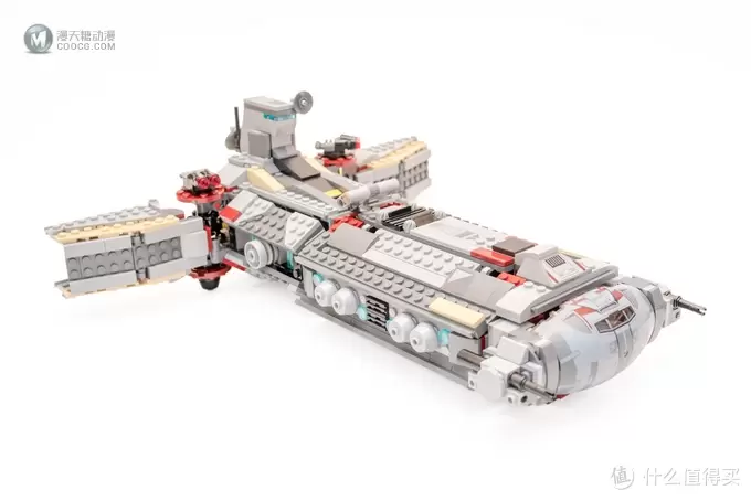 #本站首晒#不完美但有诚意：LEGO 乐高 75158  Rebel Combat Frigate 义军战斗护卫舰 评测