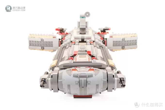 #本站首晒#不完美但有诚意：LEGO 乐高 75158  Rebel Combat Frigate 义军战斗护卫舰 评测