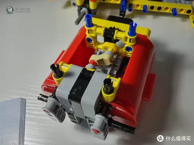 浅坑入乐高 篇八：#本站首晒#LEGO 乐高科技组 42039 B模式 矿山掘进机+A模式矿山搬运车