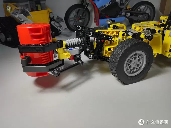 浅坑入乐高 篇八：#本站首晒#LEGO 乐高科技组 42039 B模式 矿山掘进机+A模式矿山搬运车