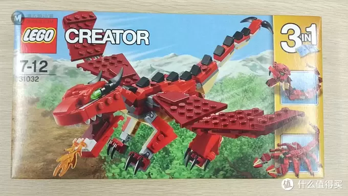 乐高 LEGO Creator 创意百变系列 红色巨怪 31032