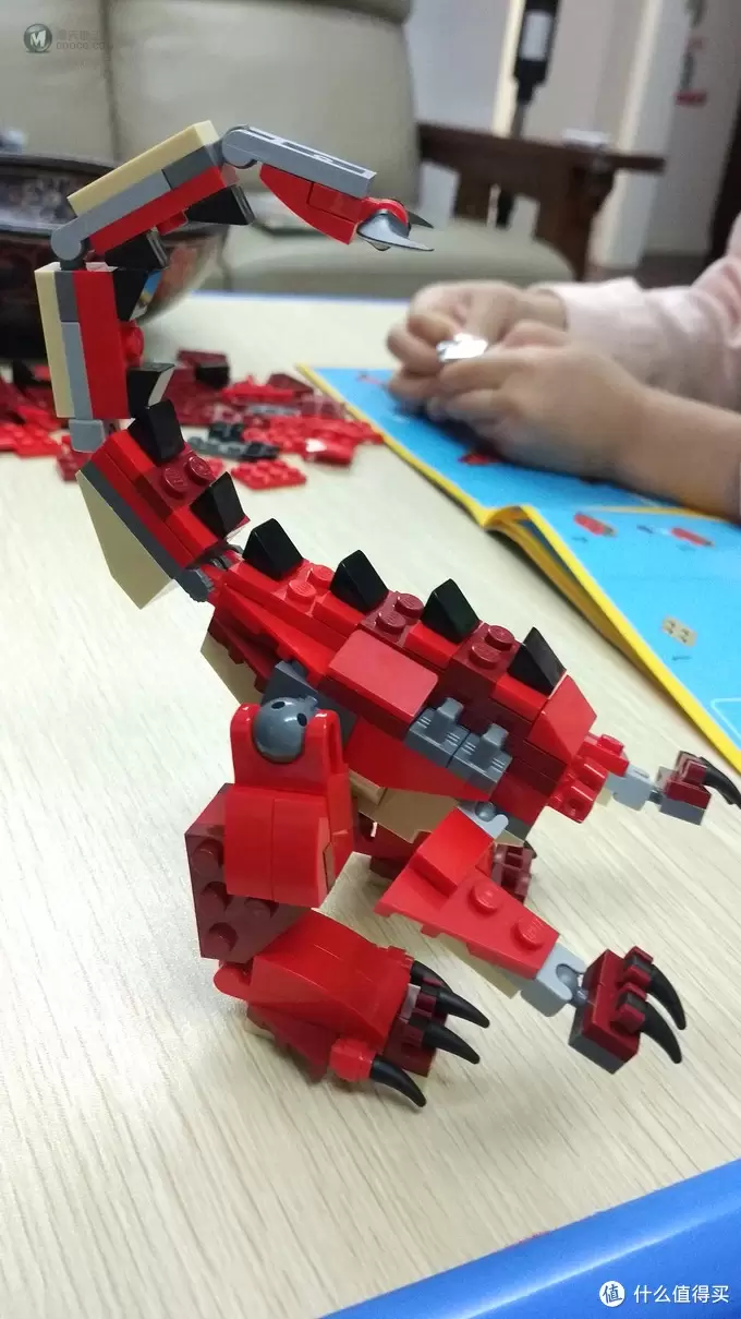 乐高 LEGO Creator 创意百变系列 红色巨怪 31032