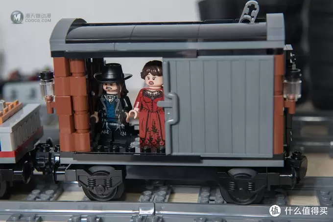 一个大龄少年的乐高之旅 篇十二：#本站首晒# Lego 乐高 The Lone Ranger 独行侠 79111 宪法号火车追逐