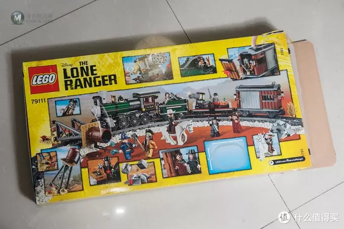 一个大龄少年的乐高之旅 篇十二：#本站首晒# Lego 乐高 The Lone Ranger 独行侠 79111 宪法号火车追逐