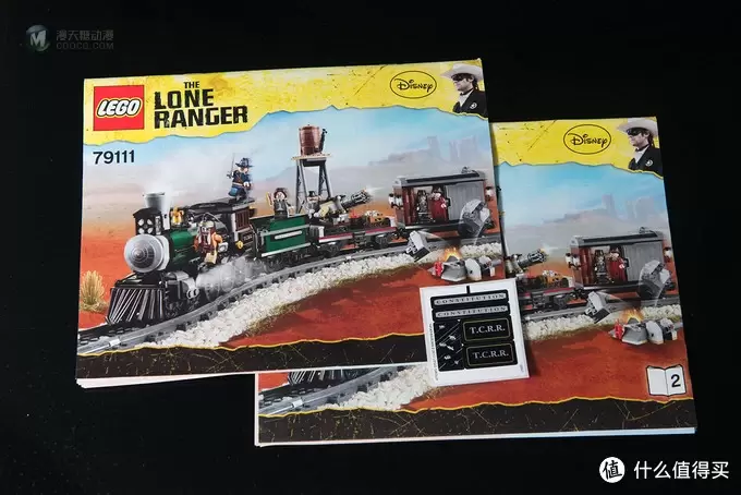 一个大龄少年的乐高之旅 篇十二：#本站首晒# Lego 乐高 The Lone Ranger 独行侠 79111 宪法号火车追逐