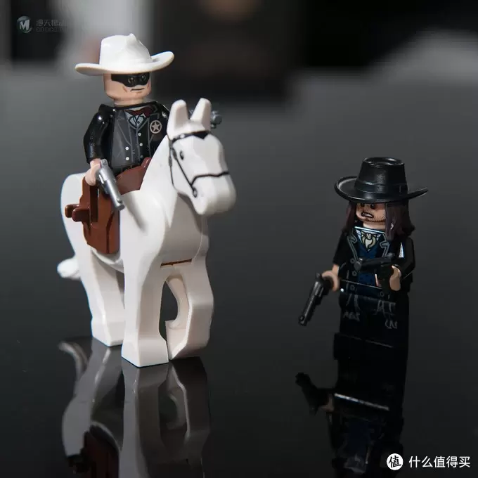 一个大龄少年的乐高之旅 篇十二：#本站首晒# Lego 乐高 The Lone Ranger 独行侠 79111 宪法号火车追逐