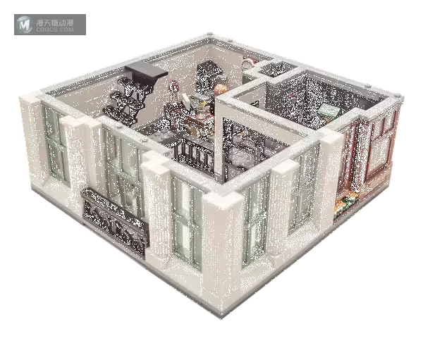 在家开银行： LEGO 乐高 10251 街景系列Brick Bank 砖块银行 简评