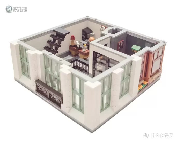 在家开银行： LEGO 乐高 10251 街景系列Brick Bank 砖块银行 简评