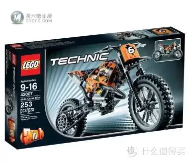 LEGO 乐高 8420 科技摩托 开箱评测