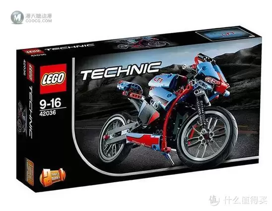 LEGO 乐高 8420 科技摩托 开箱评测