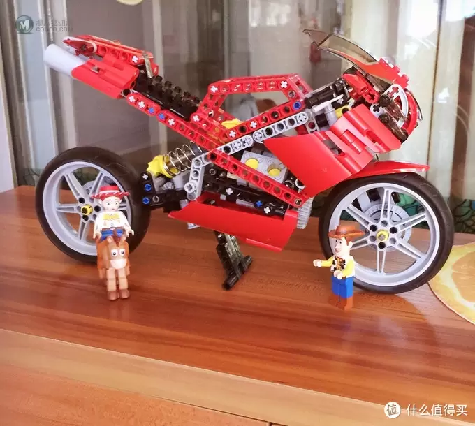 LEGO 乐高 8420 科技摩托 开箱评测