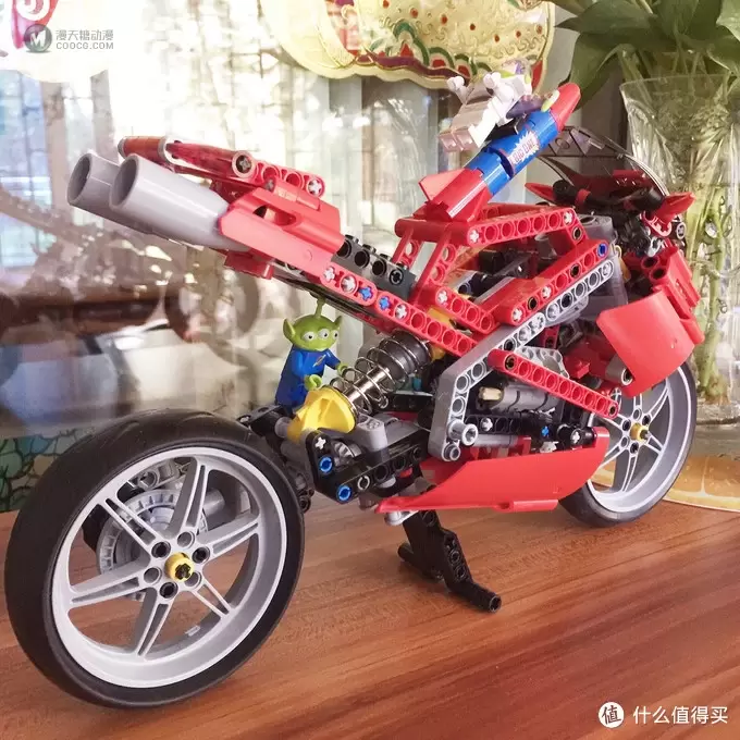 LEGO 乐高 8420 科技摩托 开箱评测