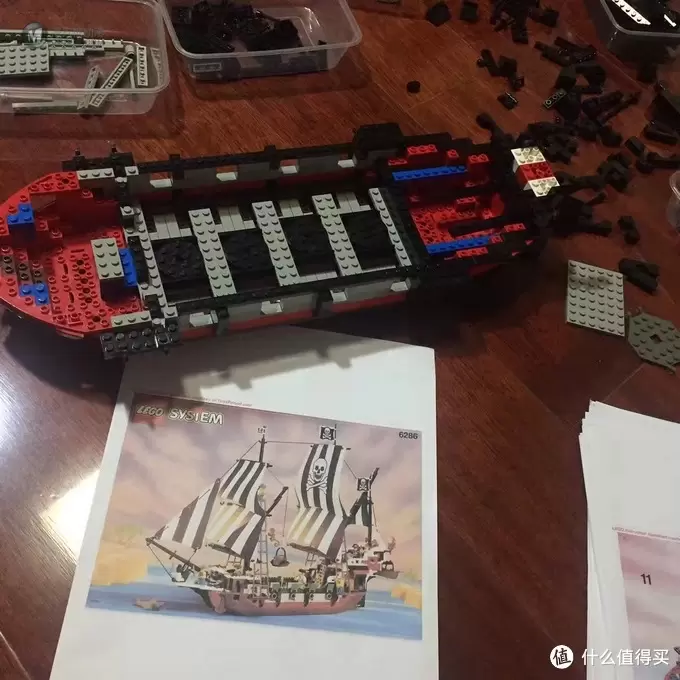 猴哥儿乐高之旅 篇二：LEGO 6286 Skull's Eye Schooner 骷髅之眼海盗船