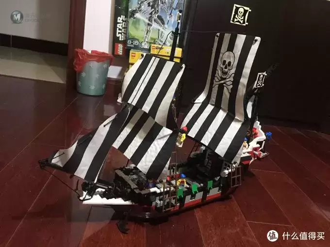 猴哥儿乐高之旅 篇二：LEGO 6286 Skull's Eye Schooner 骷髅之眼海盗船