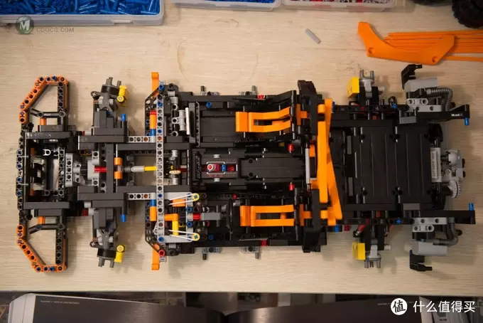 一个大龄少年的乐高之旅 篇九：LEGO 乐高 Technic 42056 保时捷 911 GT3 RS 开箱及变速箱修改方法