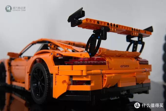 一个大龄少年的乐高之旅 篇九：LEGO 乐高 Technic 42056 保时捷 911 GT3 RS 开箱及变速箱修改方法