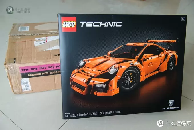 一个大龄少年的乐高之旅 篇九：LEGO 乐高 Technic 42056 保时捷 911 GT3 RS 开箱及变速箱修改方法