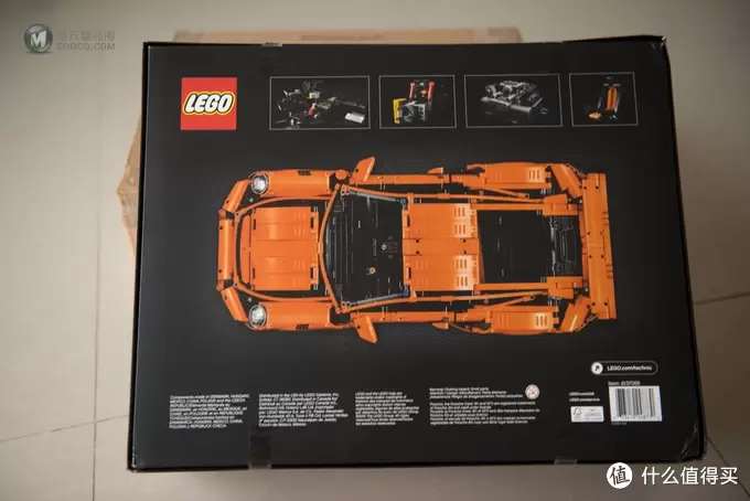 一个大龄少年的乐高之旅 篇九：LEGO 乐高 Technic 42056 保时捷 911 GT3 RS 开箱及变速箱修改方法