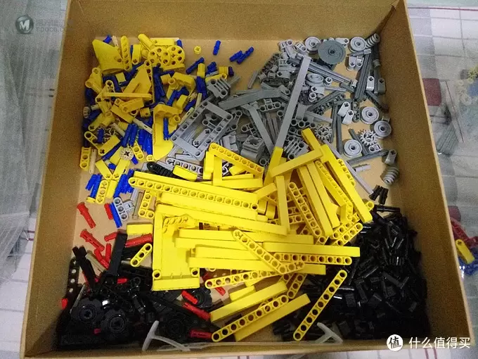 浅坑入乐高 篇七：#本站首晒#lego 乐高 科技组 42028 A模式推土机 B模式履带式工作车 开箱