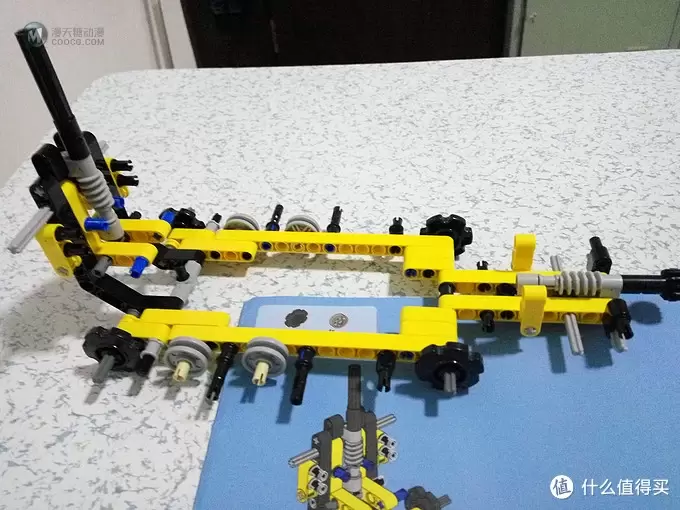 浅坑入乐高 篇七：#本站首晒#lego 乐高 科技组 42028 A模式推土机 B模式履带式工作车 开箱