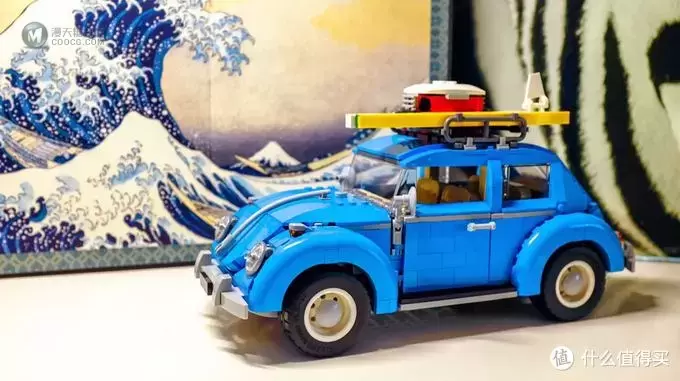 LEGO 乐高 10252 Volkswagen Beetle 大众甲壳虫 完成图