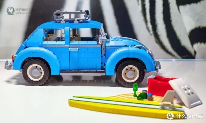 LEGO 乐高 10252 Volkswagen Beetle 大众甲壳虫 完成图