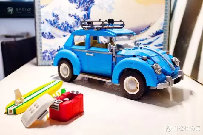 LEGO 乐高 10252 Volkswagen Beetle 大众甲壳虫 完成图