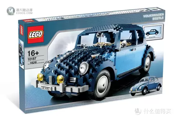 LEGO 乐高 10252 Volkswagen Beetle 大众甲壳虫 完成图