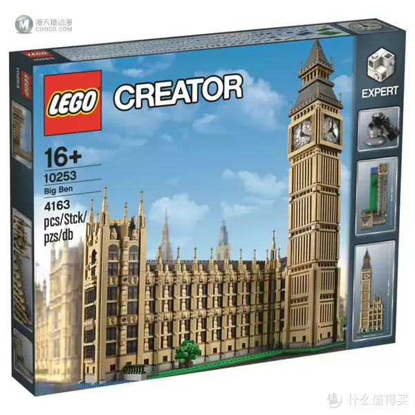 2016年镇宅神器——Lego 乐高 10253 Big Ben 大本钟 完成图