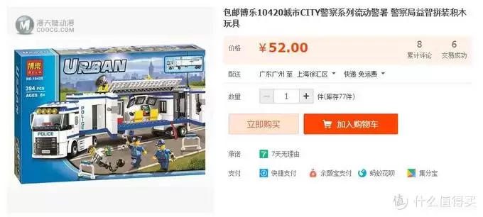 乐高这个大坑 篇九：Lego 乐高 60044 流动警署