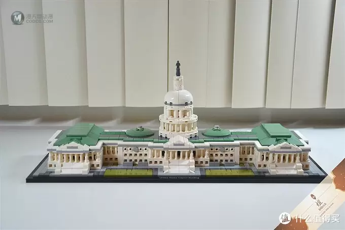 MBrick 的 积木花园 篇五：#本站首晒# Lego 乐高 21030 united states capitol building 美国国会大厦