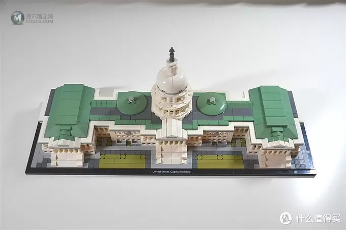 MBrick 的 积木花园 篇五：#本站首晒# Lego 乐高 21030 united states capitol building 美国国会大厦