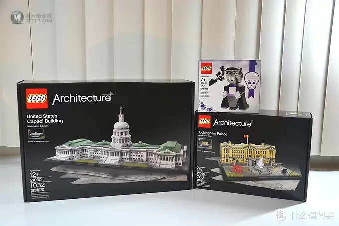 MBrick 的 积木花园 篇五：#本站首晒# Lego 乐高 21030 united states capitol building 美国国会大厦