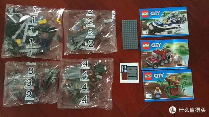 #本站首晒# LEGO 乐高 城市系列 60071 气垫船大追捕