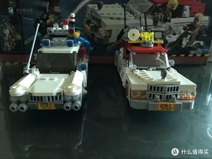 #本站首晒# LEGO 乐高 75828 新款（女版）捉鬼车 & 附与21108旧版捉鬼车的对比