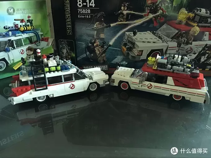 #本站首晒# LEGO 乐高 75828 新款（女版）捉鬼车 & 附与21108旧版捉鬼车的对比