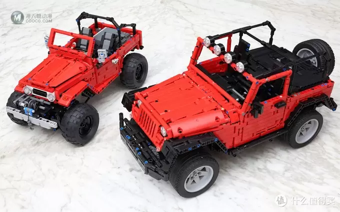 一入LEGO坑似海：复刻 LEGO 乐高 Jeep Wrangler Rubicon RC