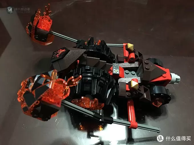 科技与中古系列的完美结合-LEGO 乐高 Nexo Knights 系列 篇五：70313 Moltor's Lava Smasher 摩尔托的熔岩击碎者