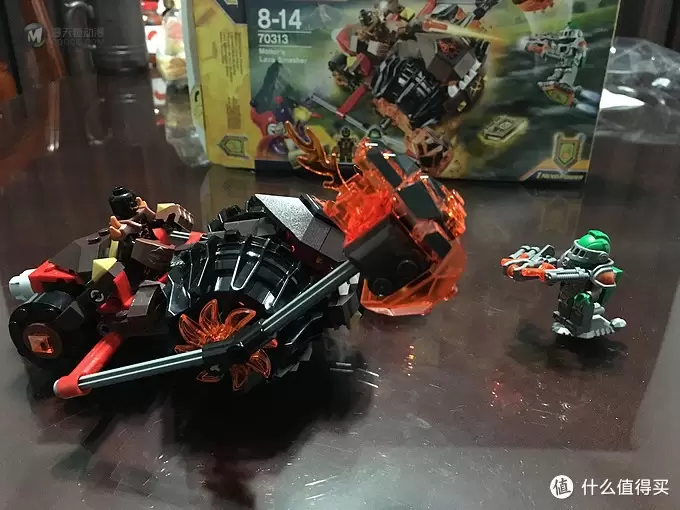 科技与中古系列的完美结合-LEGO 乐高 Nexo Knights 系列 篇五：70313 Moltor's Lava Smasher 摩尔托的熔岩击碎者